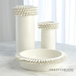 Global Views White Spike Low Bowl
