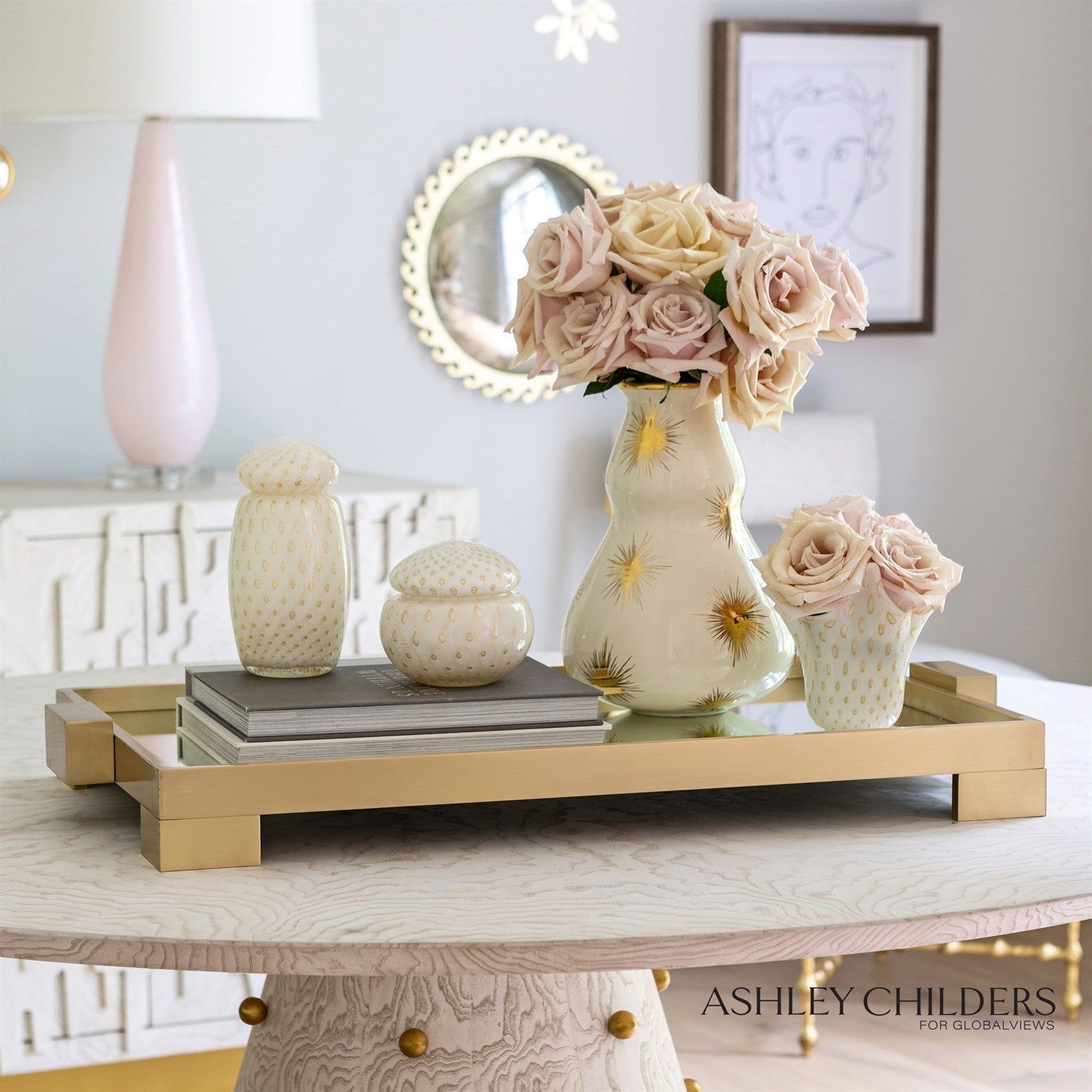 Global Views Rahling Tray by Ashley Childers