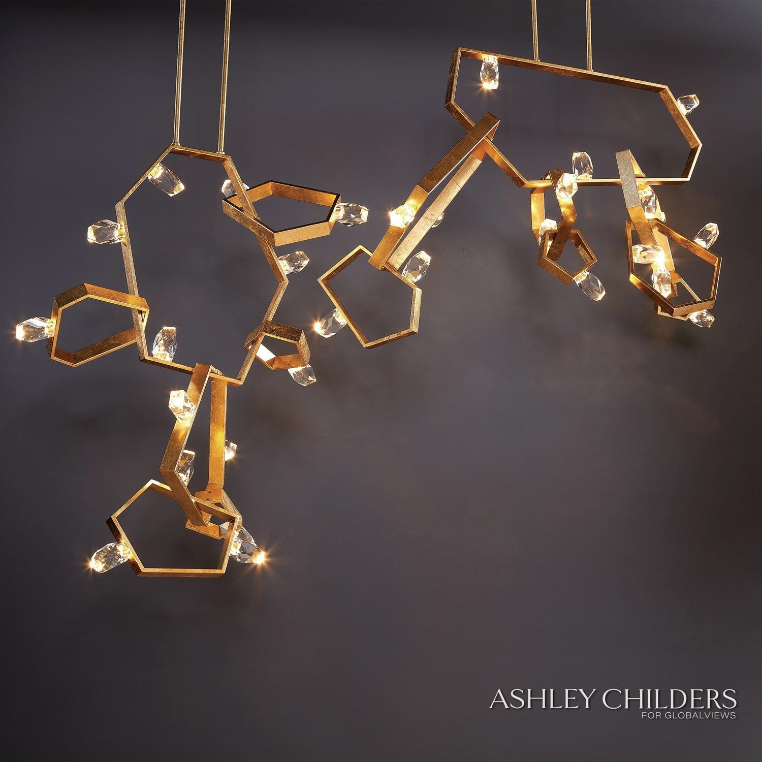 Global Views Ashton Chandelier by Ashley Childers