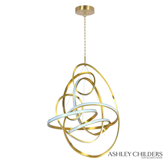 Global Views Convolution Chandelier by Ashley Childers
