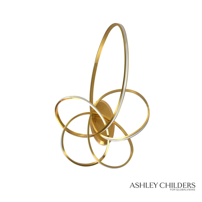 Global Views Convolution Sconce by Ashley Childers