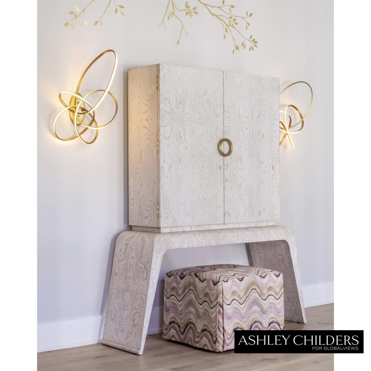 Global Views Convolution Sconce by Ashley Childers Clearance