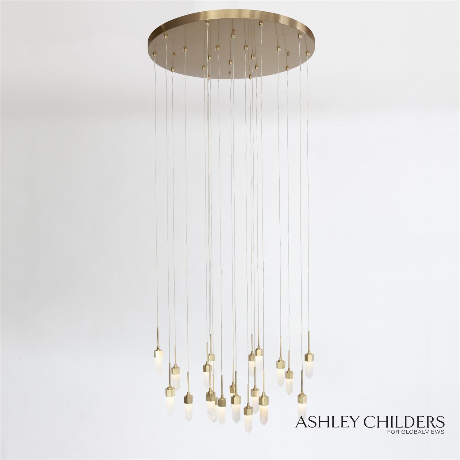 Global Views Leo Chandelier 20 Drop Round by Ashley Childers