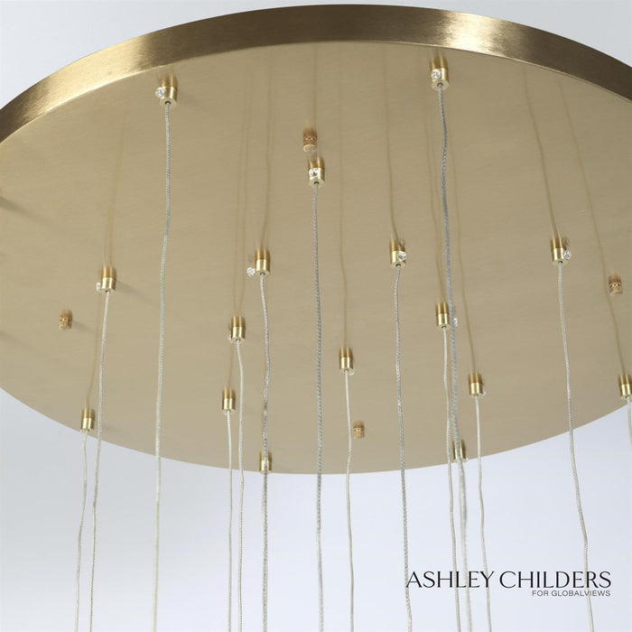 Global Views Leo Chandelier 20 Drop Round by Ashley Childers