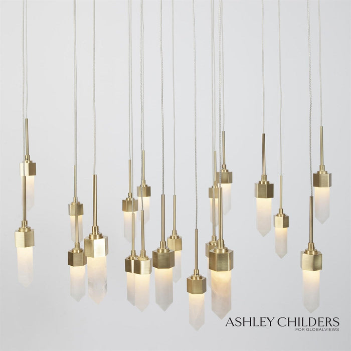 Global Views Leo Chandelier 20 Drop Round by Ashley Childers