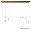 Global Views Leo Chandelier 20 Drop Rectangle 125
