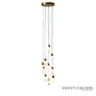 Global Views Satin Brass Leo Chandelier