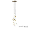 Global Views Satin Brass Leo Chandelier
