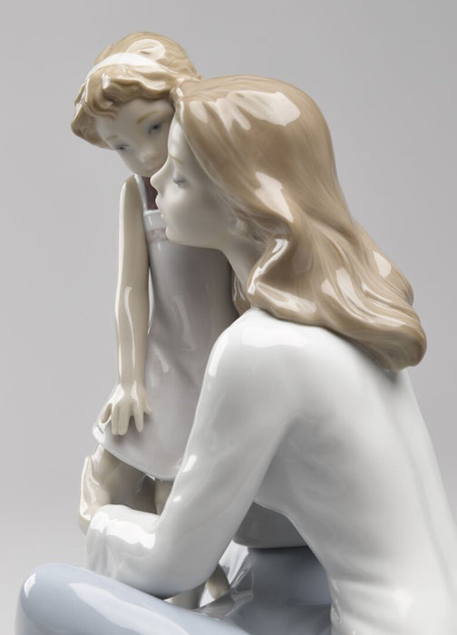 Lladro Mommy's Little Girl Mother Figurine