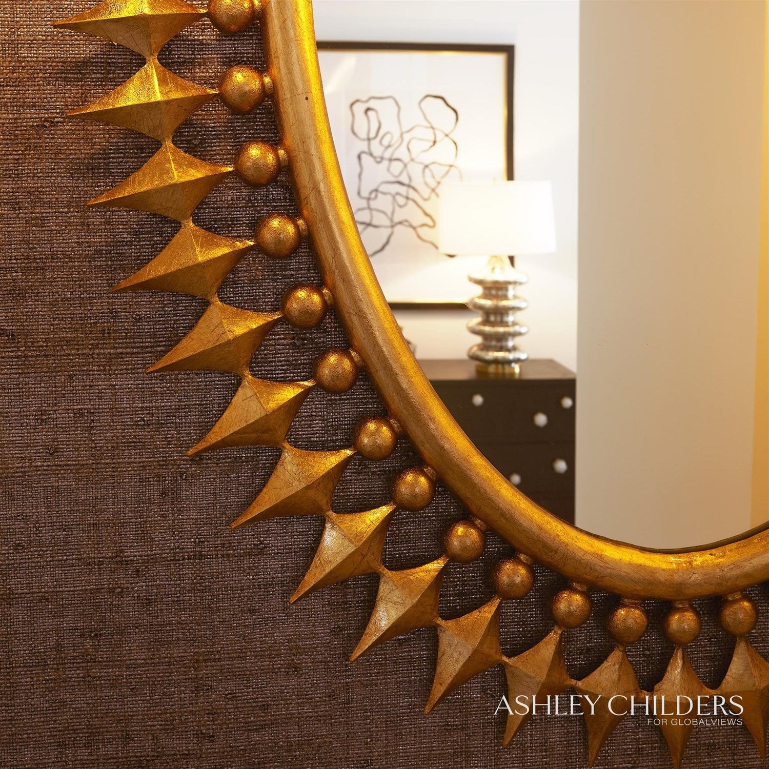 Global Views Wellington Mirror by Ashley Childers