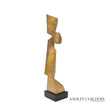 Global Views Gold Facet Sculpture