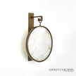 Global Views Black Bronze Anya Wall Sconce