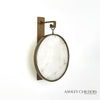 Global Views Black Bronze Anya Wall Sconce
