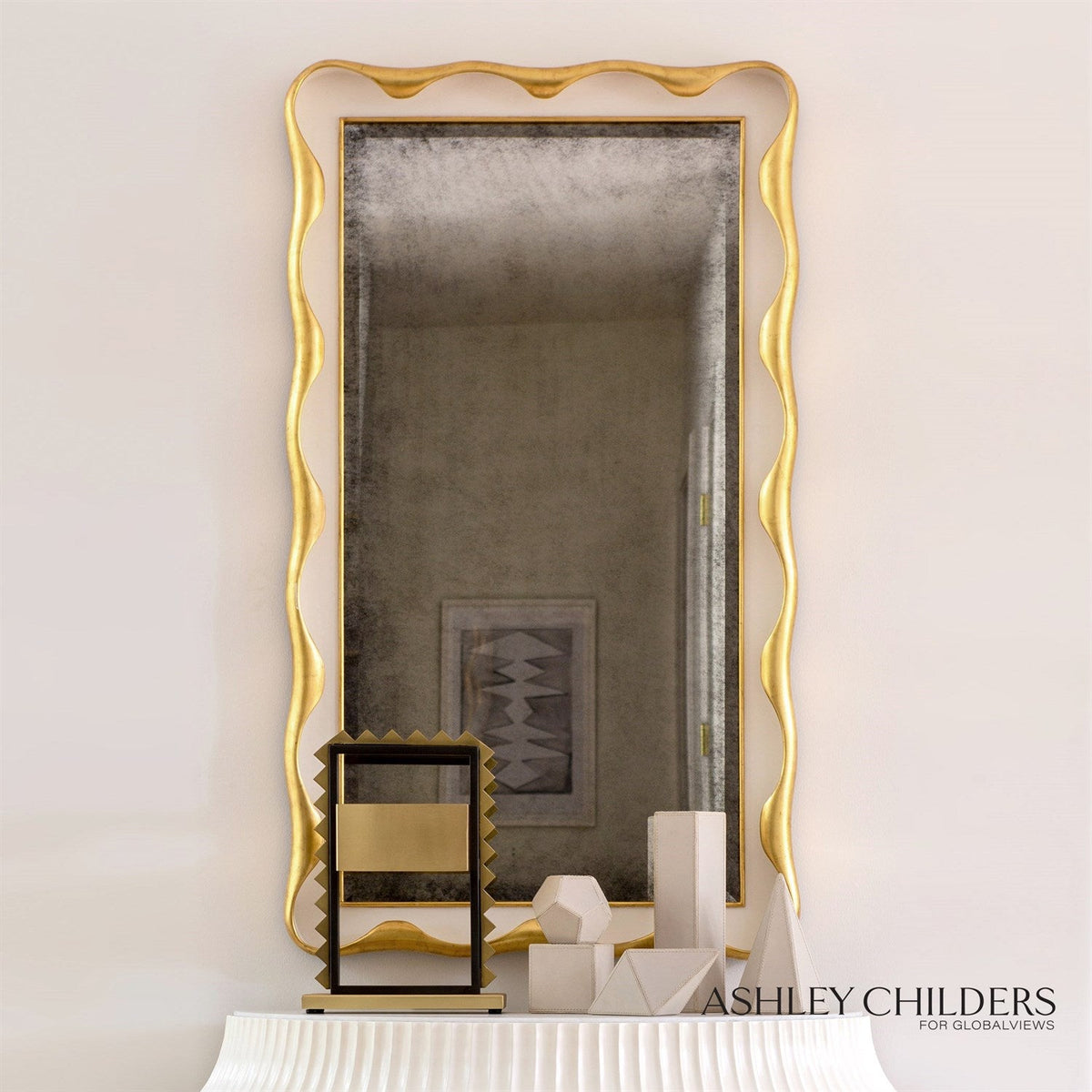 Global Views Venus Leaning Mirror by Ashley Childers