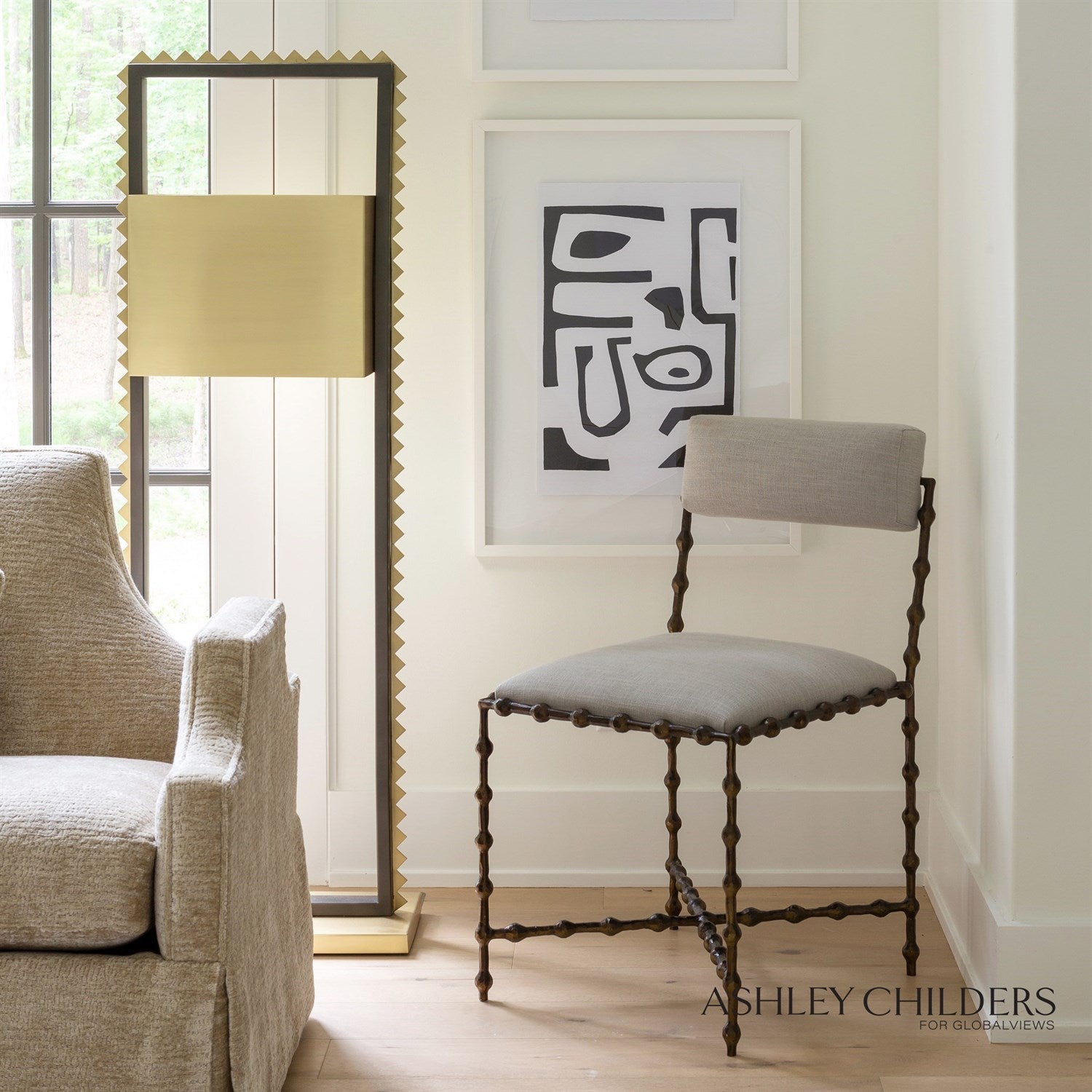 Global Views Elder Dining Chair by Ashley Childers