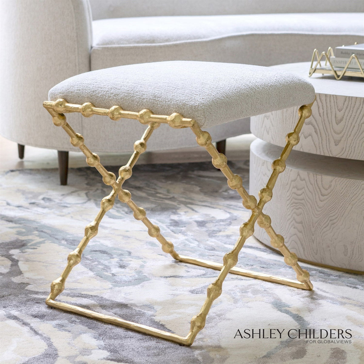 Global Views Elder Bench by Ashley Childers
