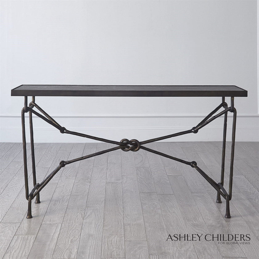 Global Views Love Knot Console by Ashley Childers