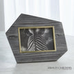 Global Views Brass Frame Grey Stone Photo Frame by Ashley Childers