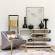 Global Views Traverse White Console by Ashley Childers