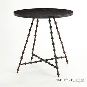 Global Views Elder Bronze End Table by Ashley Childers