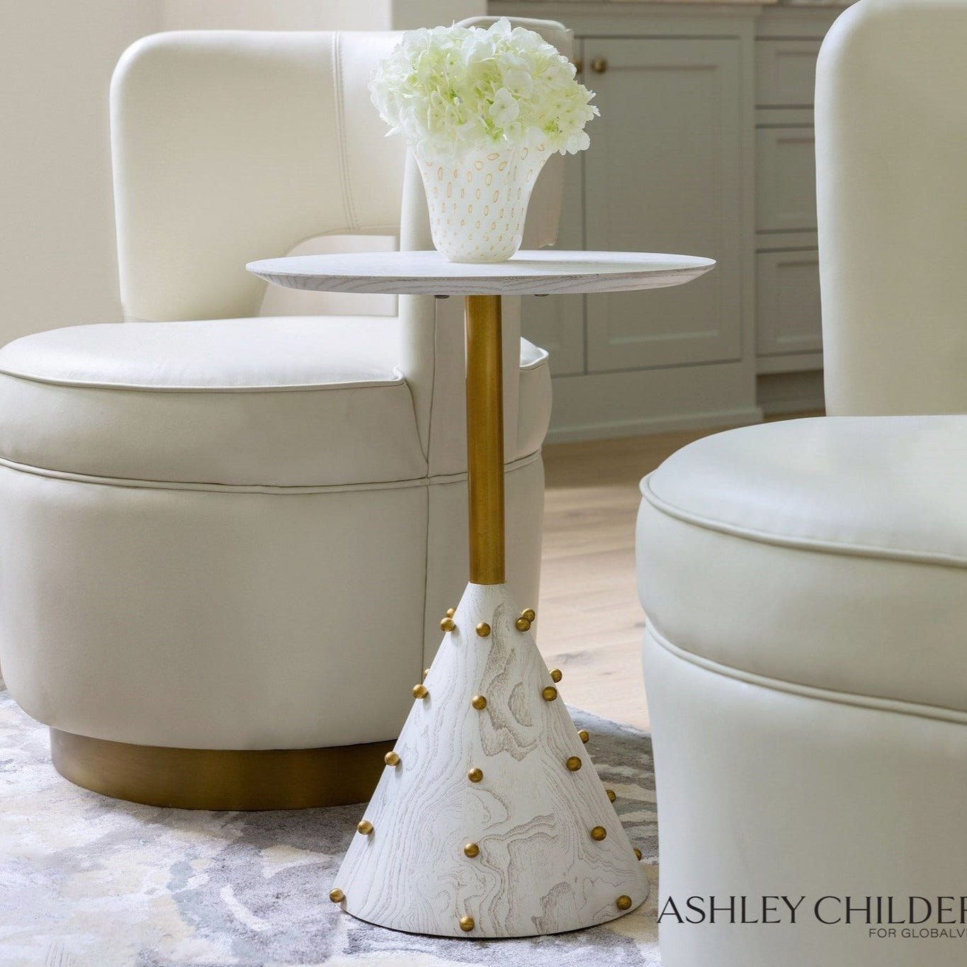 Global Views Spheres Drink Table by Ashley Childers