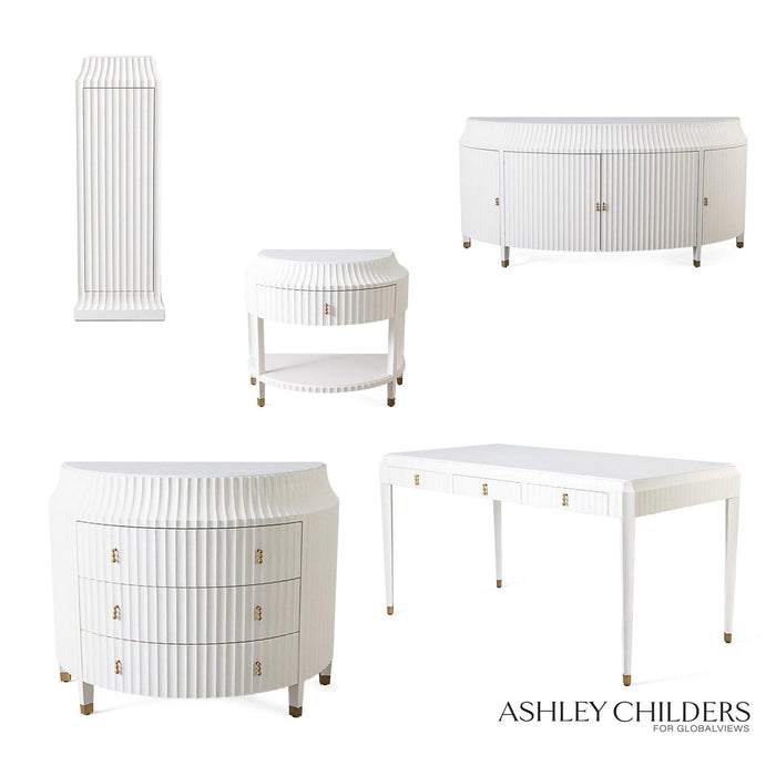 Global Views Fountain Bedside Chest by Ashley Childers