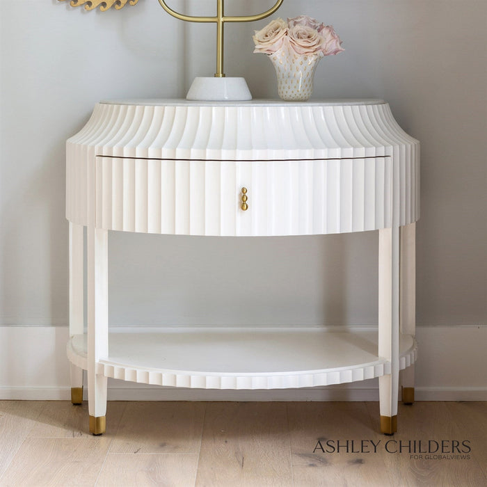 Global Views Fountain Bedside Chest by Ashley Childers