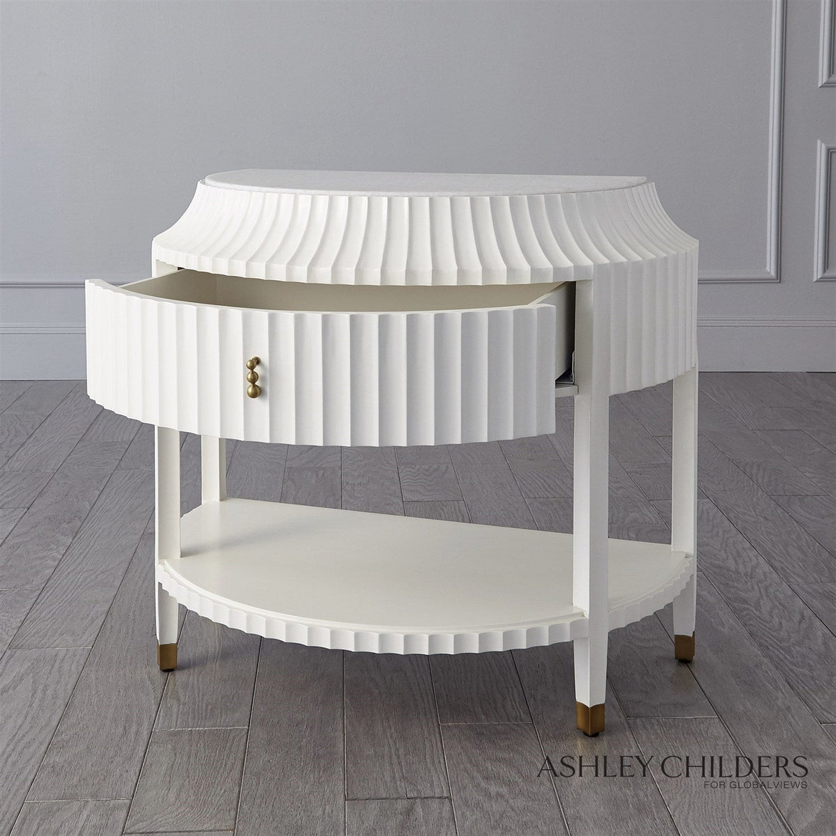 Global Views Fountain Bedside Chest by Ashley Childers
