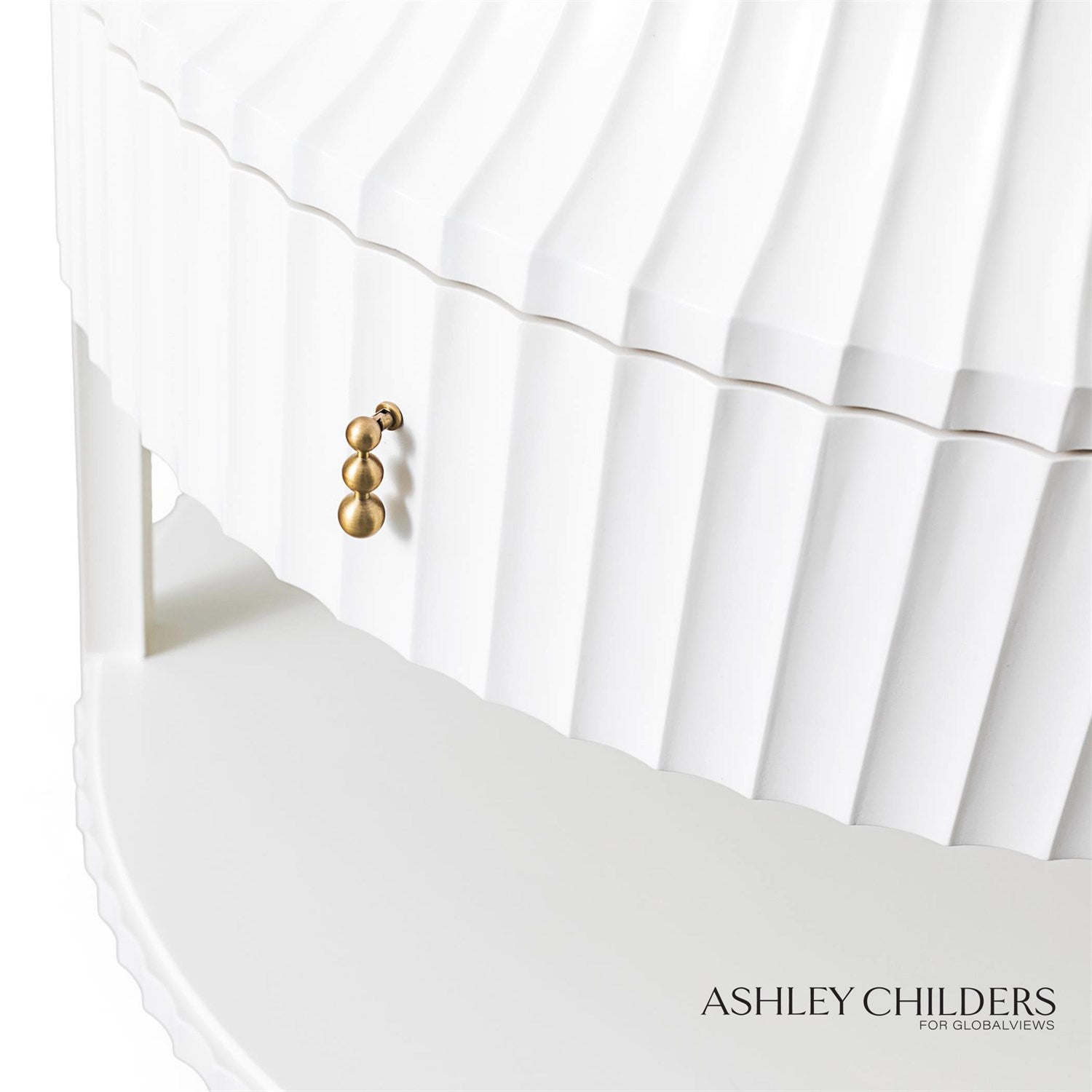Global Views Fountain Bedside Chest by Ashley Childers