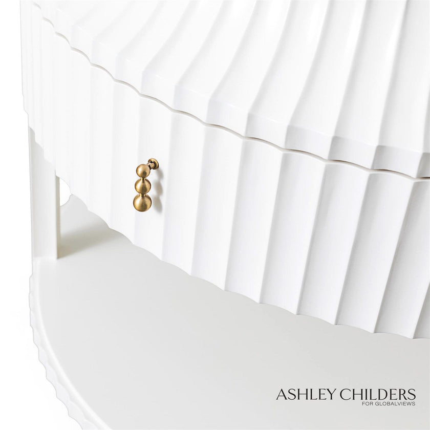 Global Views Fountain Bedside Chest by Ashley Childers