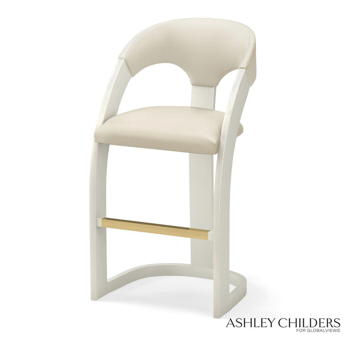 Global Views Delia Bar Stool by Ashley Childers