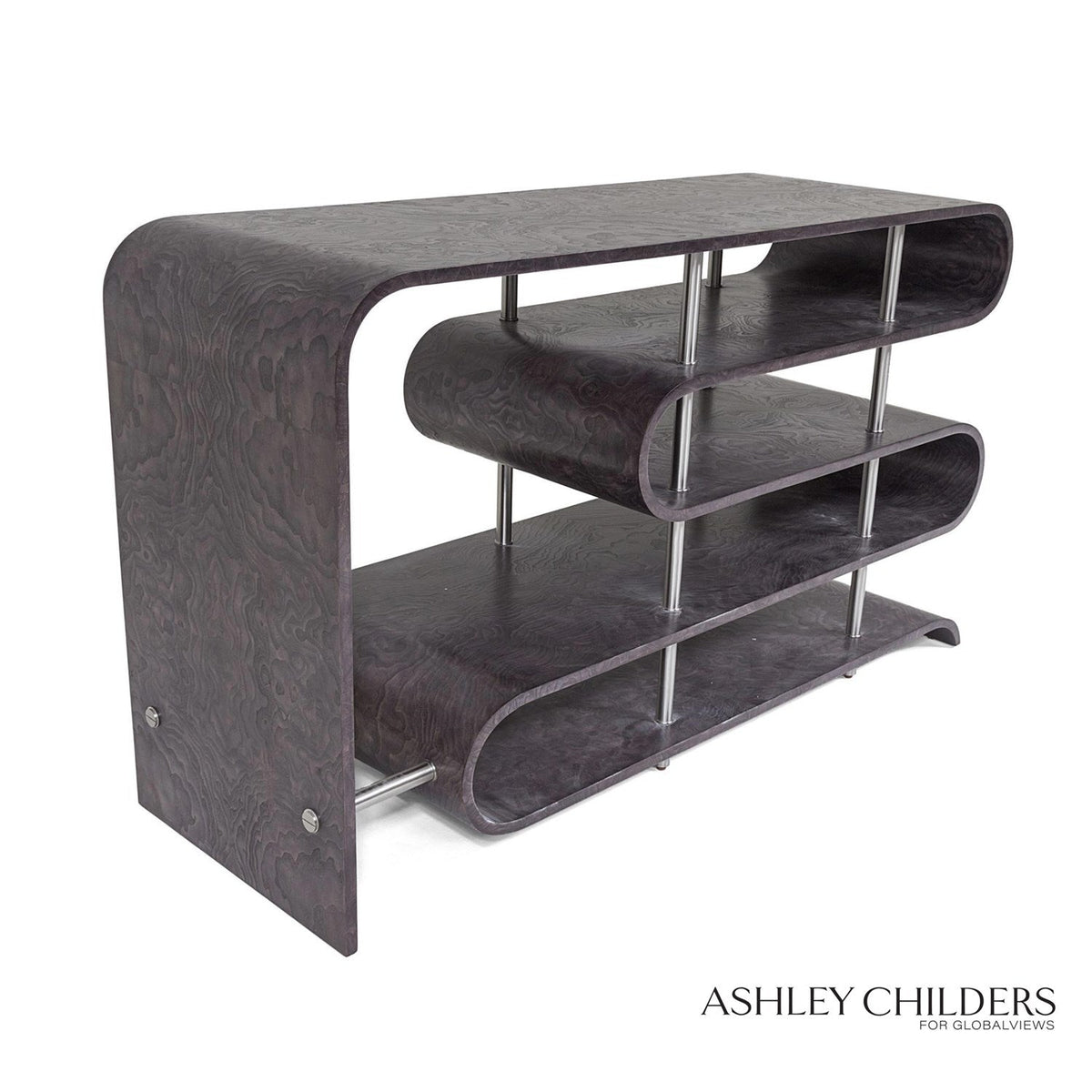 Global Views Traverse White Console by Ashley Childers