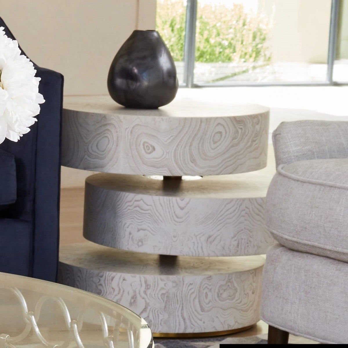 Global Views Pivot Side Table by Ashley Childers