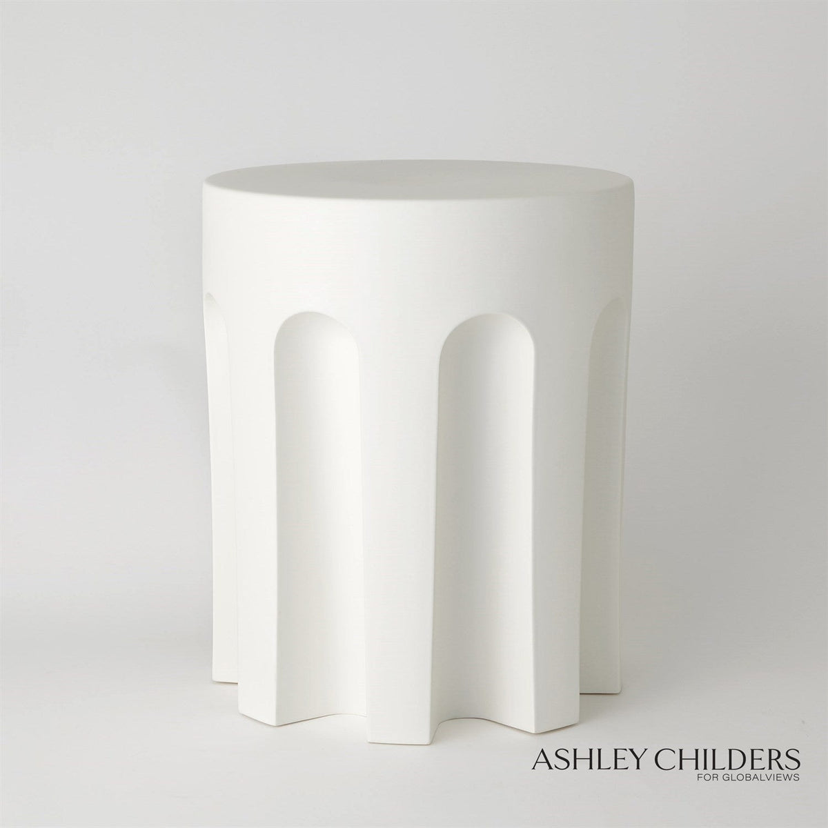 Global Views Arches Stool Table