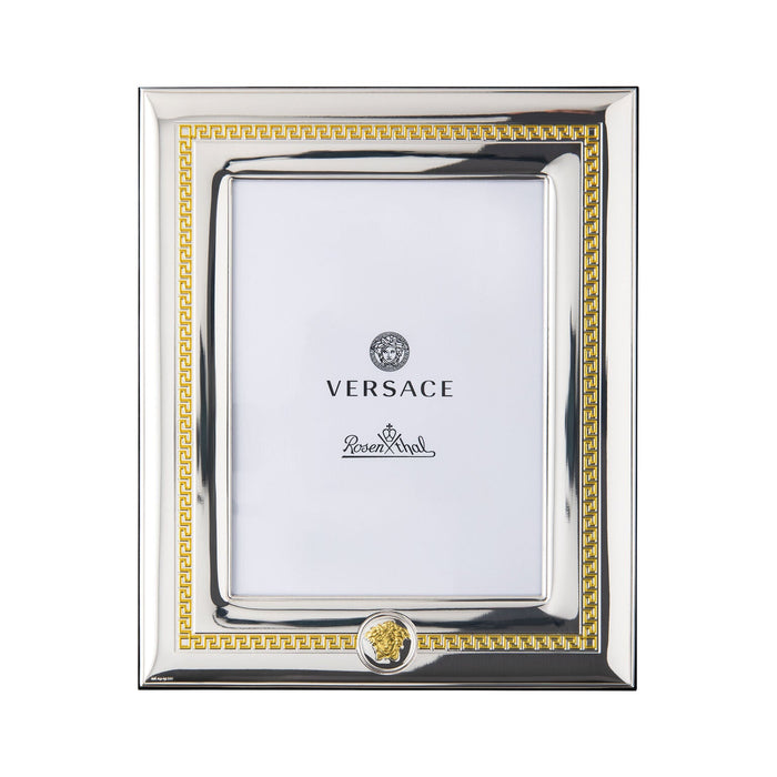 Versace VHF6 Silver/Gold Picture Frame - 6 Inch