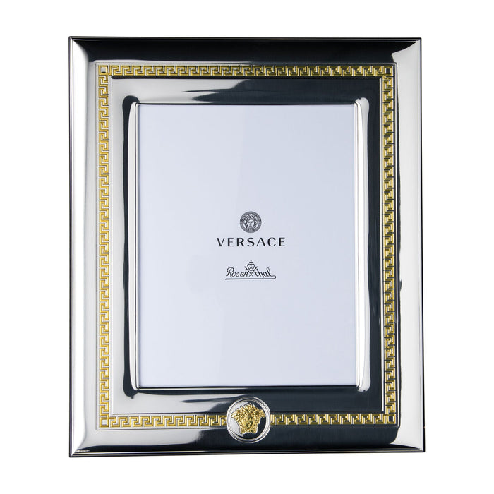 Versace VHF6 Silver/Gold Picture Frame - 8 Inch