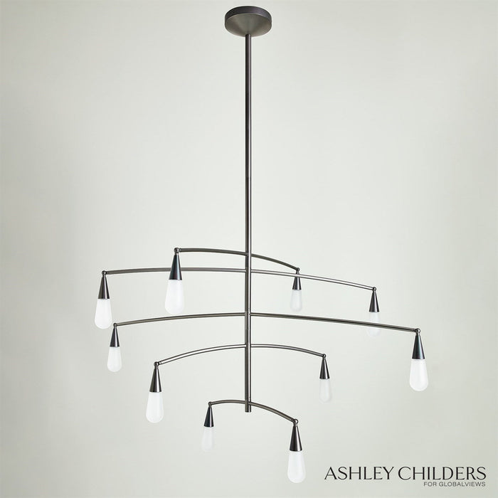 Global Views Droplet Chandelier by Ashley Childers