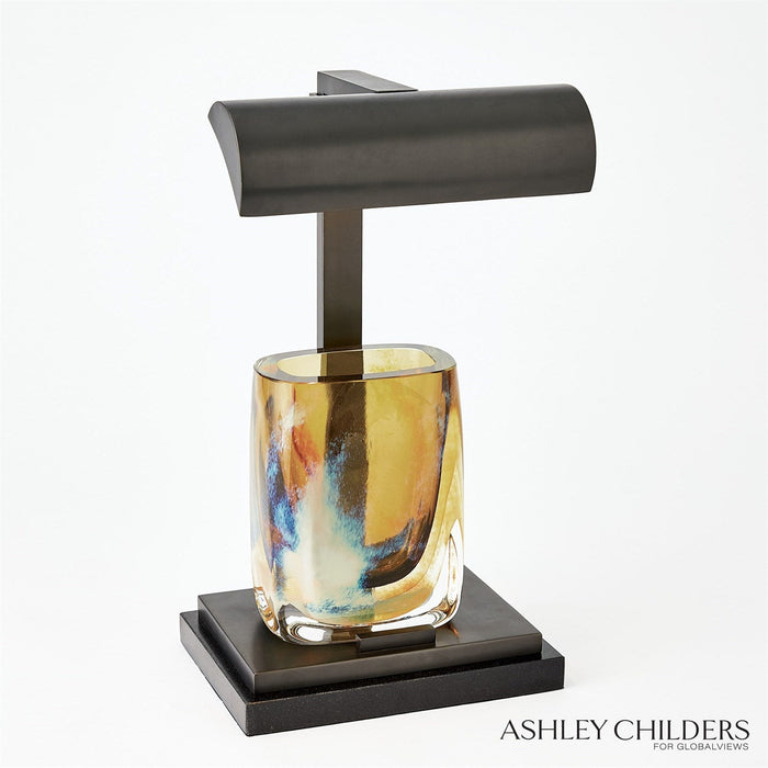 Global Views Tabletop Easel Lamp by Ashley Childers