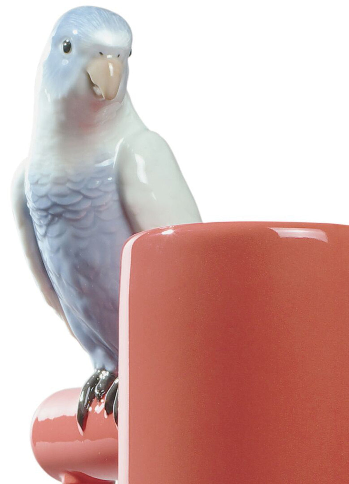Lladro Parrot Parade Vase