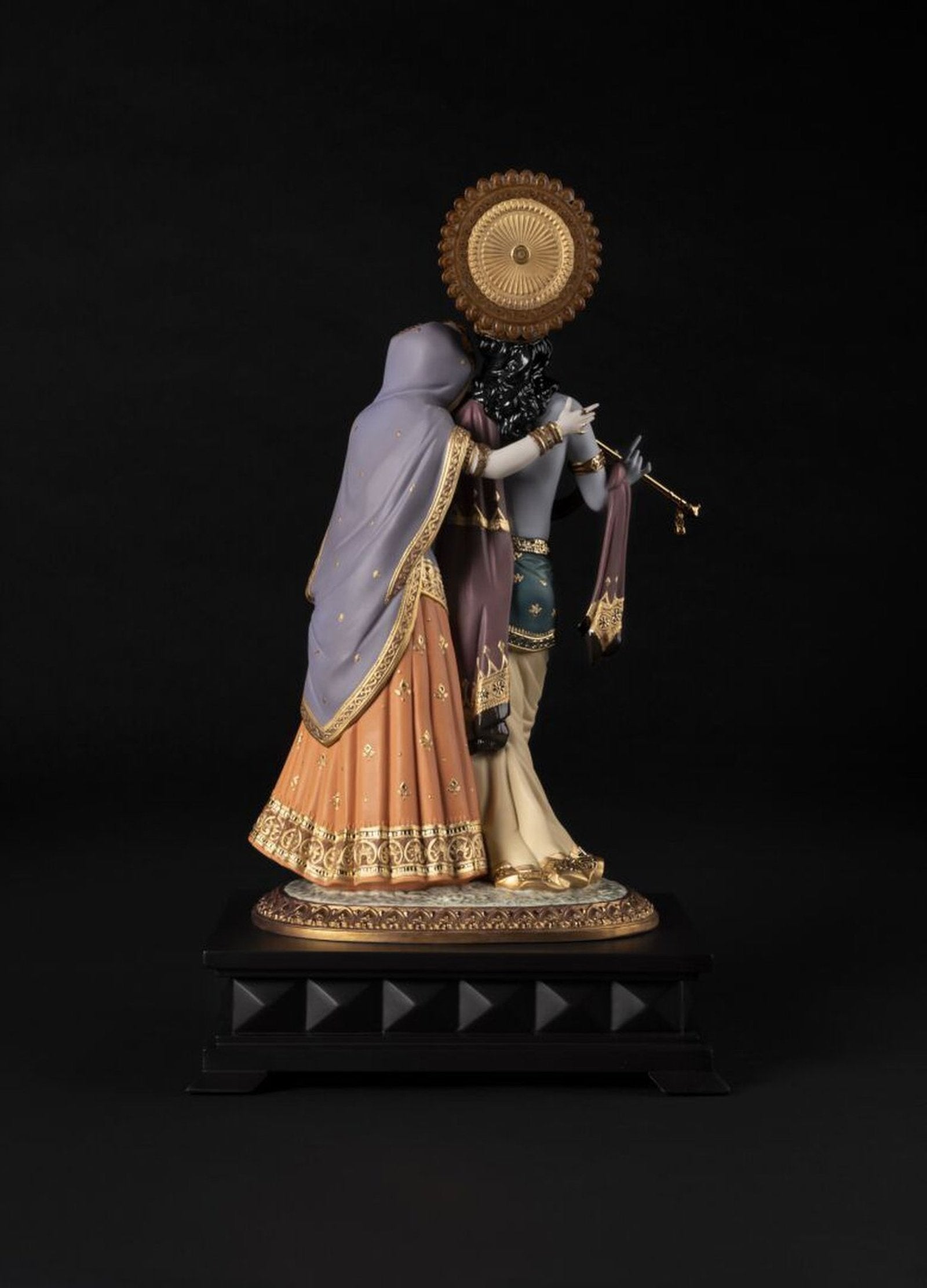 Lladro Radha Krishna Sculpture - Limited edition