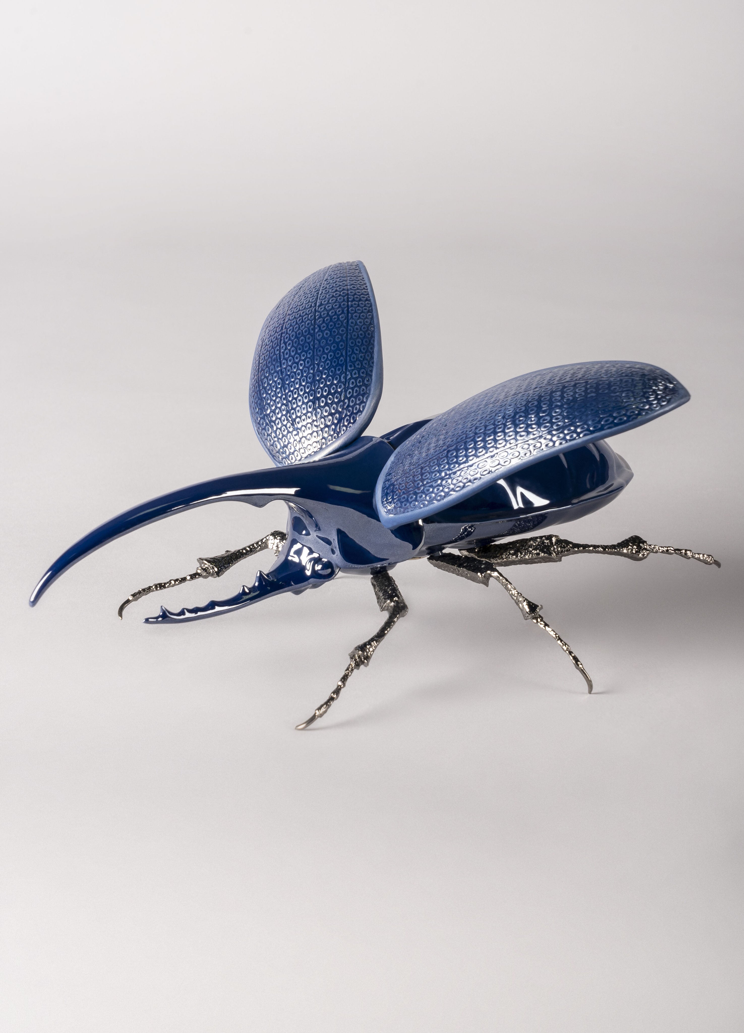 Lladro Hercules Beetle Figurine