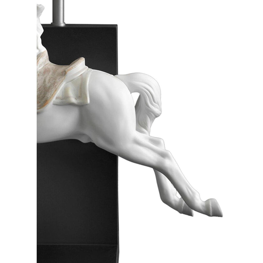 Lladro Horse On Pirouette Table Lamp (US)