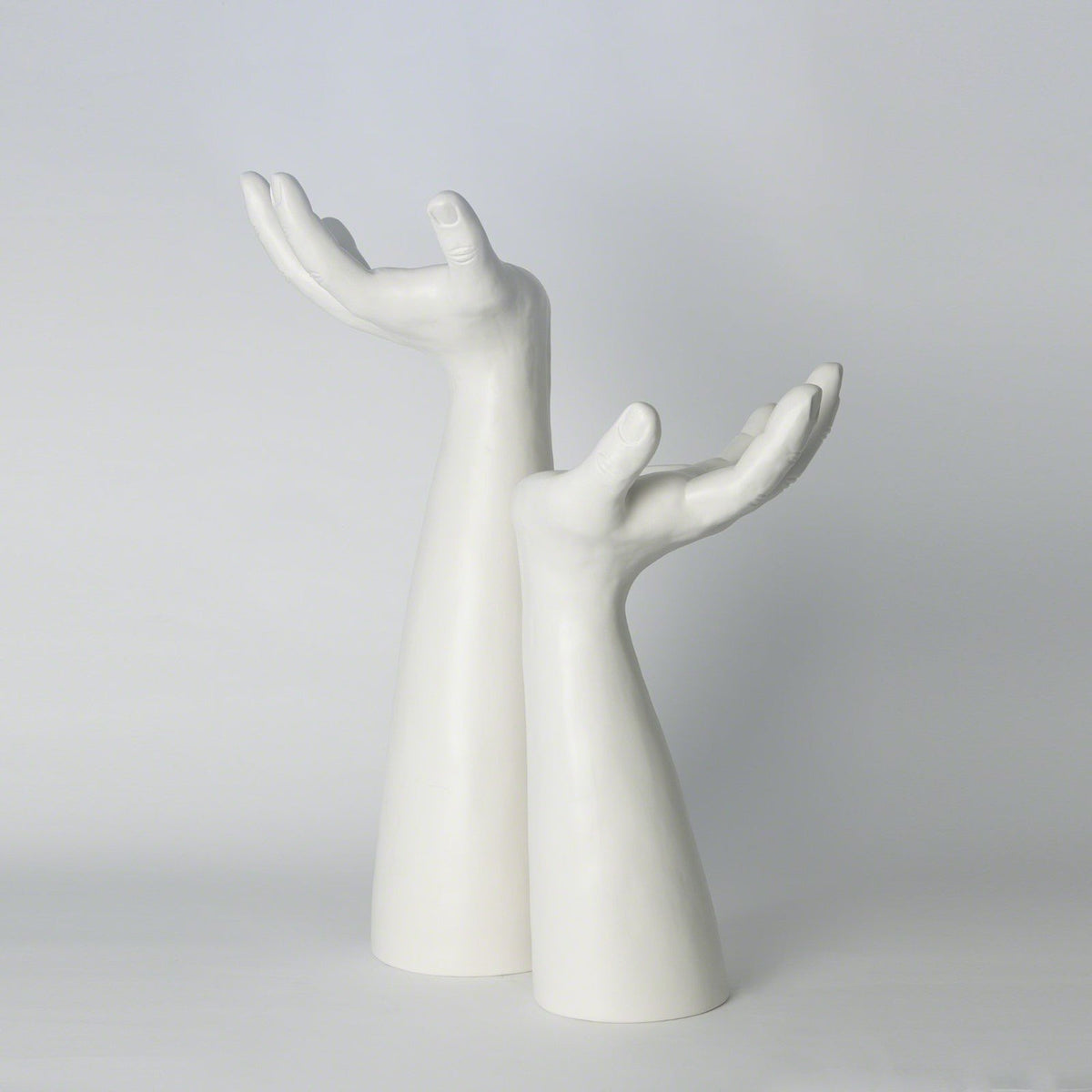 Global Views Matte White Ceramic Palma