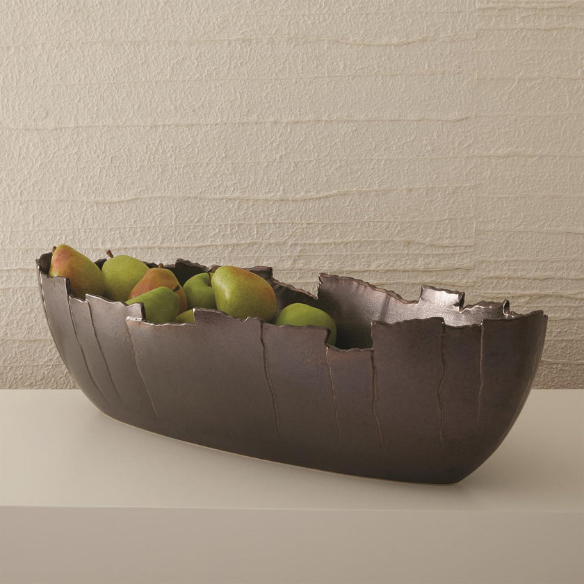 Global Views Reactive Bronze San Andreas Bowl