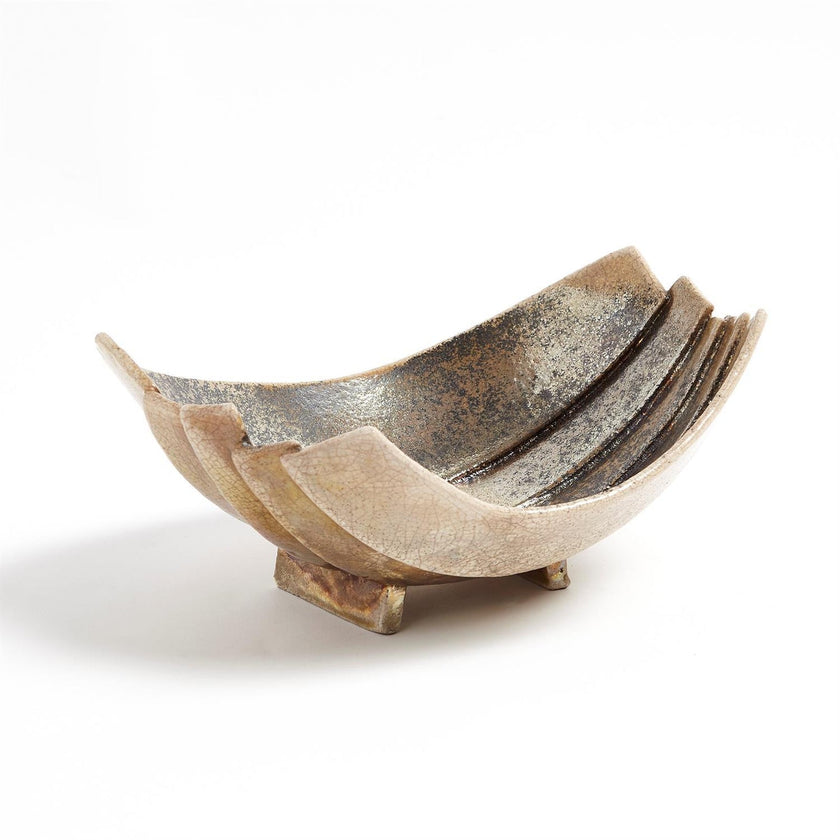 Global Views Raku Strata Bowl