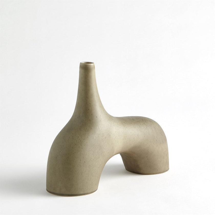 Global Views Stretch Vase Sage