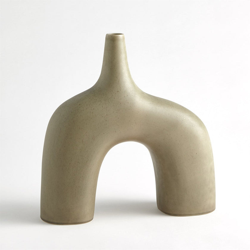 Global Views Stretch Vase Sage