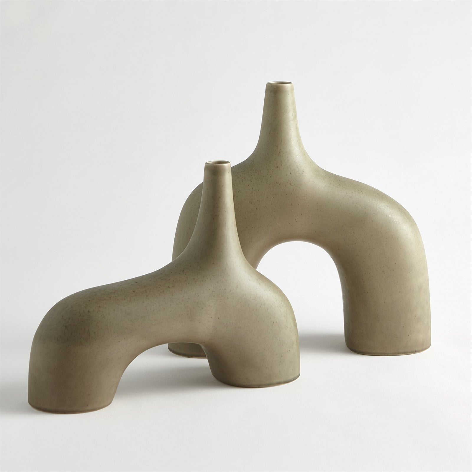 Global Views Stretch Vase Sage