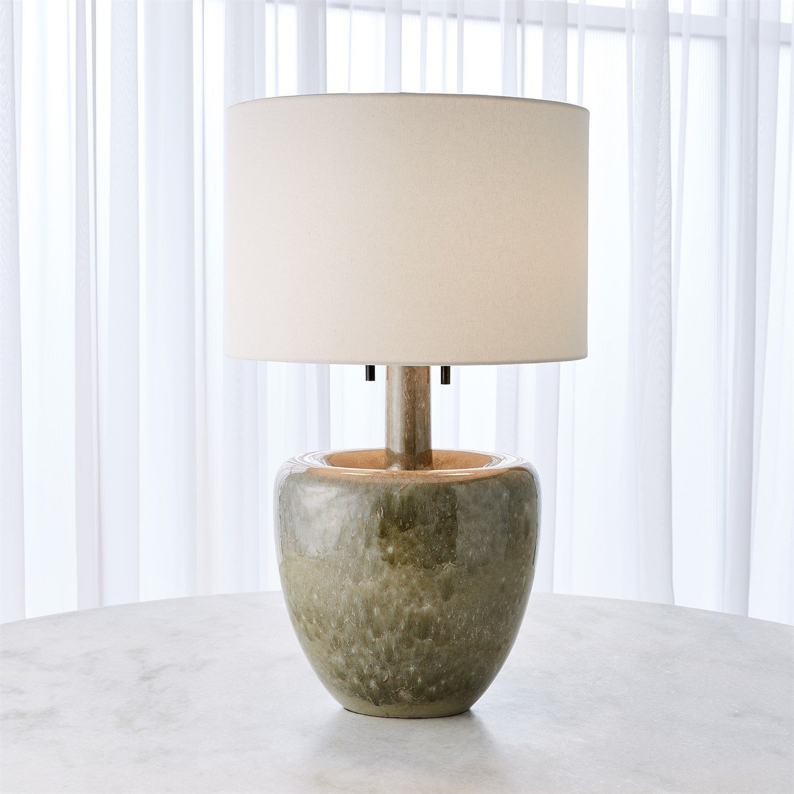 Global Views Green Impression Lamp