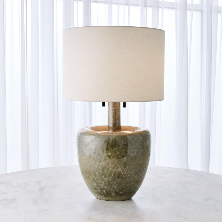 Global Views Green Impression Lamp